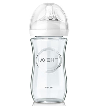 Avent – SCF053/17 – Biberon en Verre Natural – 240ml