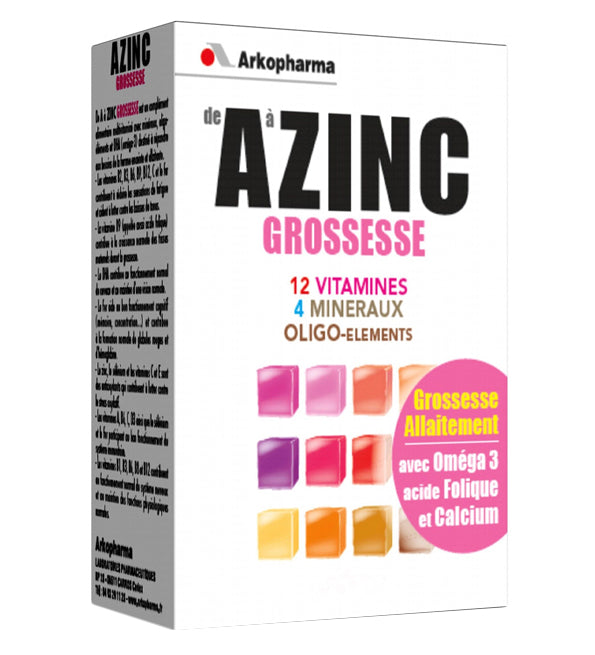Arkopharma – Azinc Grossesse – 30 Comprimés