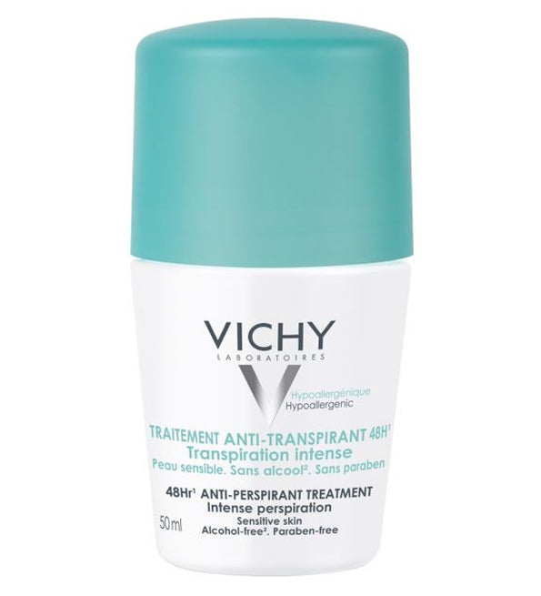 Vichy Déodorant Anti-Transpirant 48H Roll-On – 50 ml