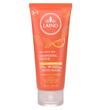 Laino Shampoing Douche Agrumes Bio – 200 ml