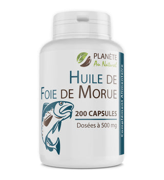 Gph Diffusion Huile de Foie de Morue – 200 Capsules