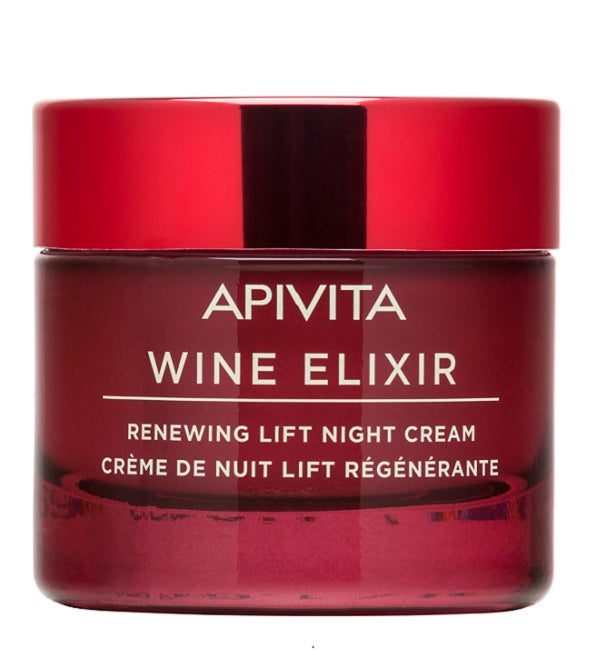 Apivita WINE ELIXIR Crème de Nuit Lift Régénérante 50ml