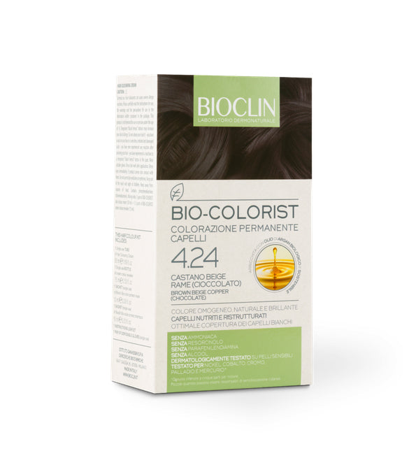 Bioclin Bio Colorist 4.24 Chatain Beige Cuivré