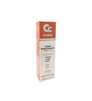 CC PHARMA Crème Eclaircissante Visage & Cou SPF 30+ 50ml