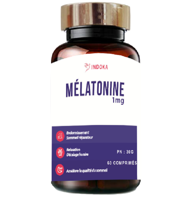 Indoka Melatonine 1mg 60 Gélules