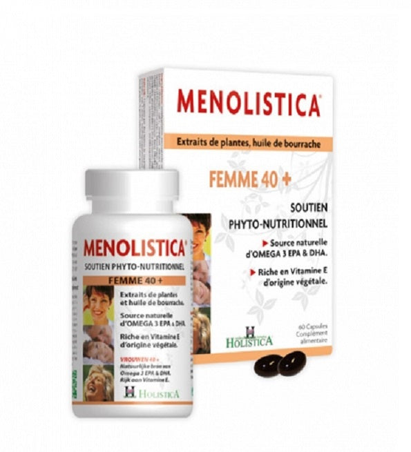 MENOLISTICA FEMME 40+ SOUTIEN -NUTRITIONNEL 60 CAPSULES