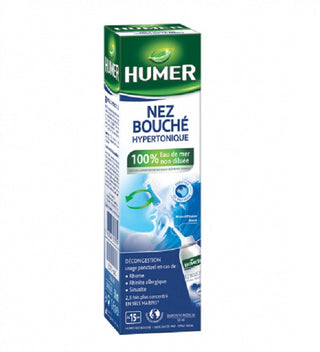 HUMER SPRAY NEZ BOUCHE HYPERTONIQUE 50ML